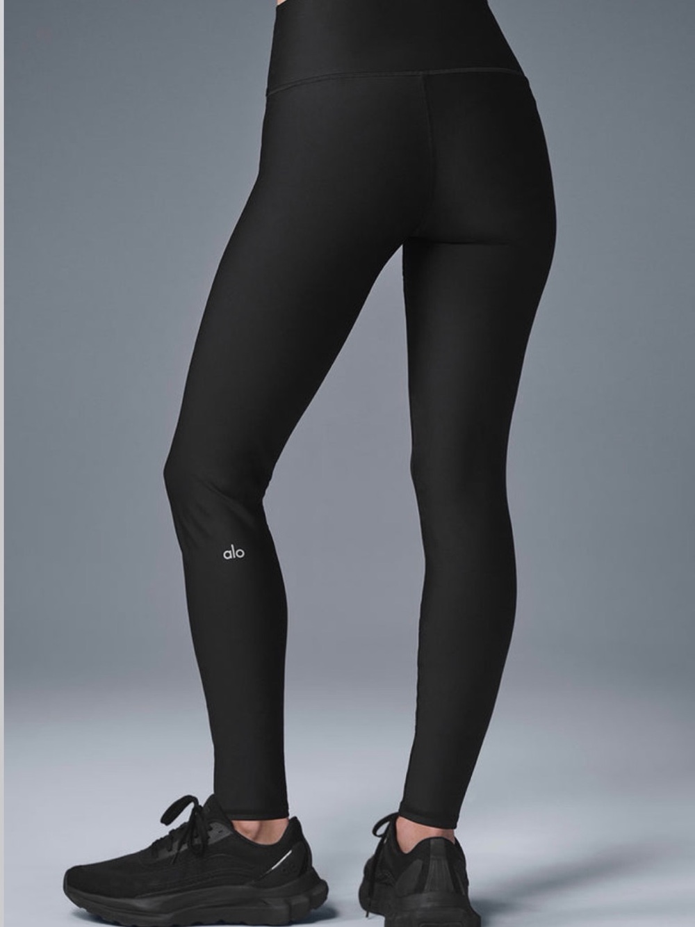 ALO Yoga Black High-Waist Leggings - Picture 3 of 4